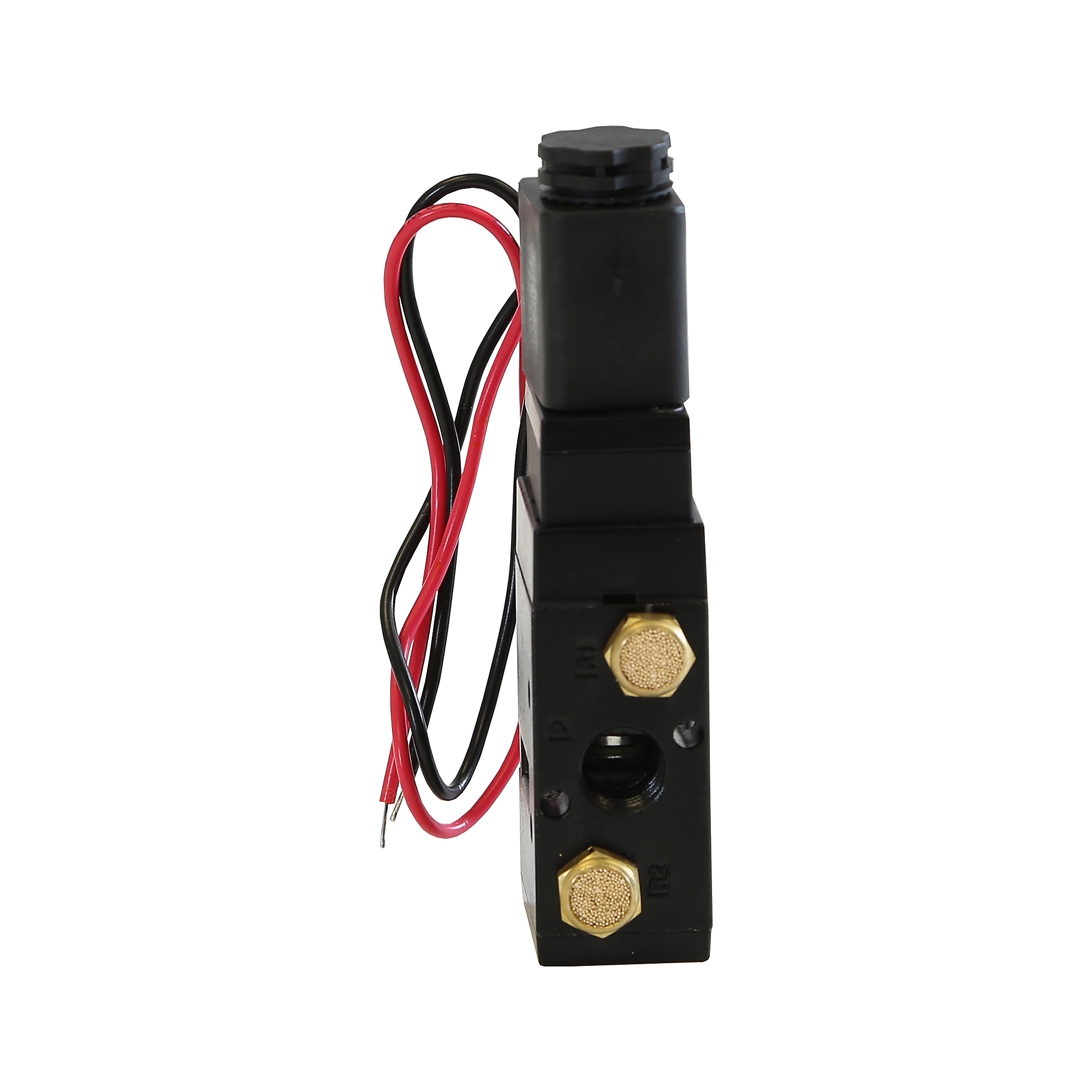 Buyers Products, 4-Way 2-Position Solenoid Air Valve, Working Port 1/4 in, Max. PSI 130 Model# BAV050SA